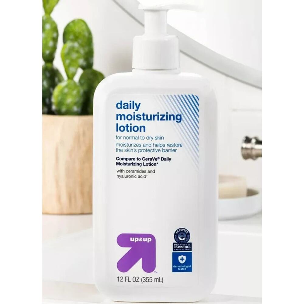 Target Daily Moisturizing Lotion Normal Dry Skin Unscented Restore Protection